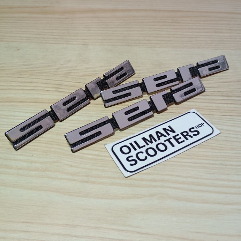 EMBLEM VESPA PS SERA EMBLEM VESPA P150S LOGO VESPA SERA 150 EMBLEM ORIGINAL VESPA PS