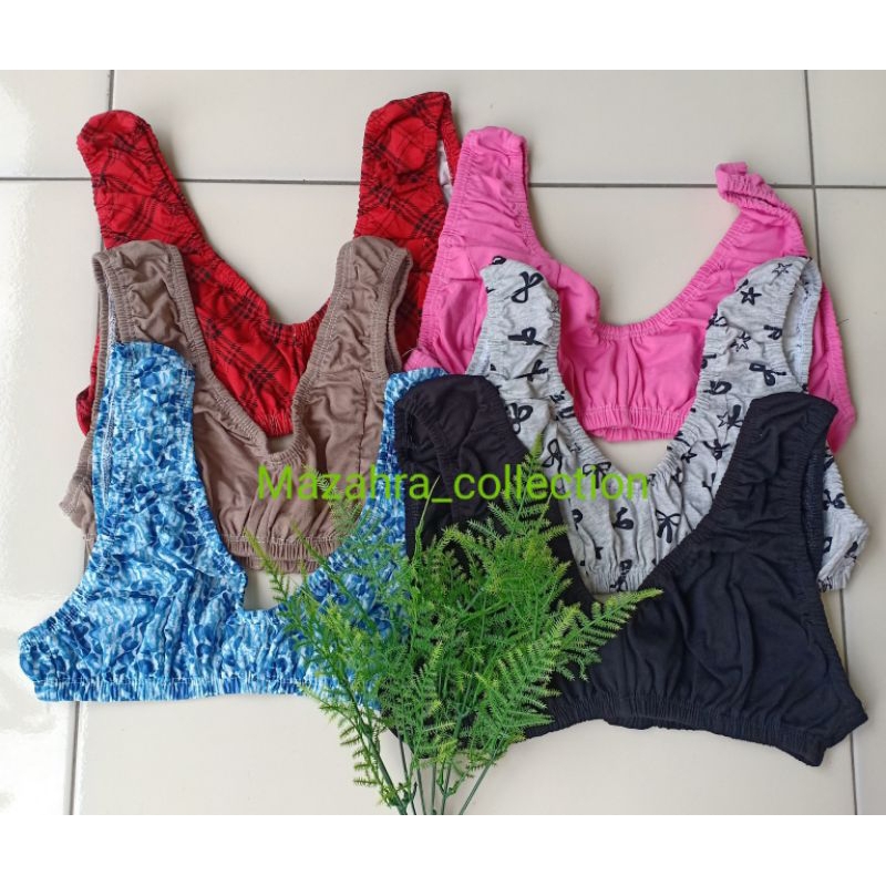 miniset remaja random bra kain kutang tanpa busa