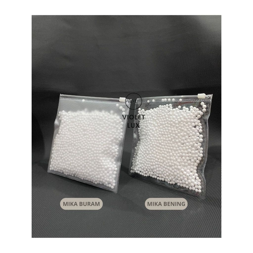 Plastik Mika Zipper Masker | Pouch Obat | Pouch Makeup Zipper Bag