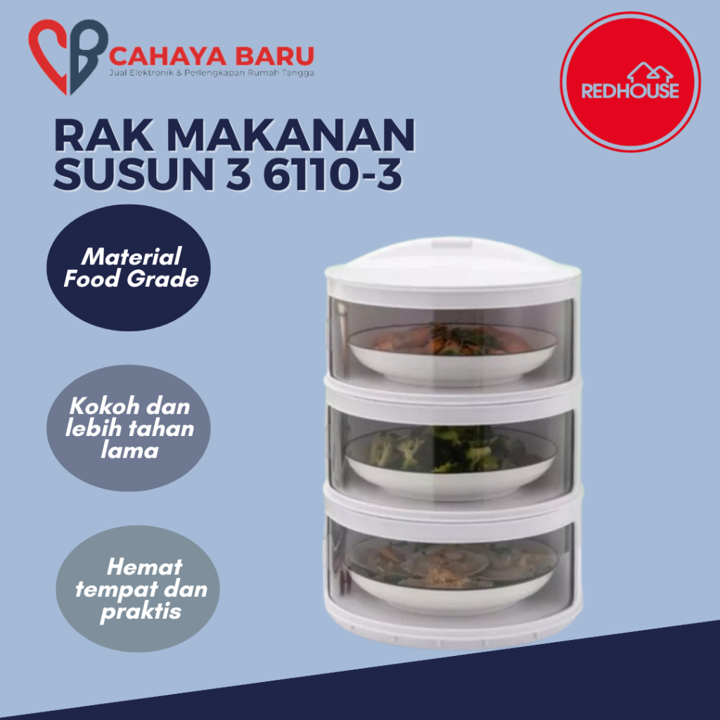 RAK MAKANAN SUSUN 3 6110-3