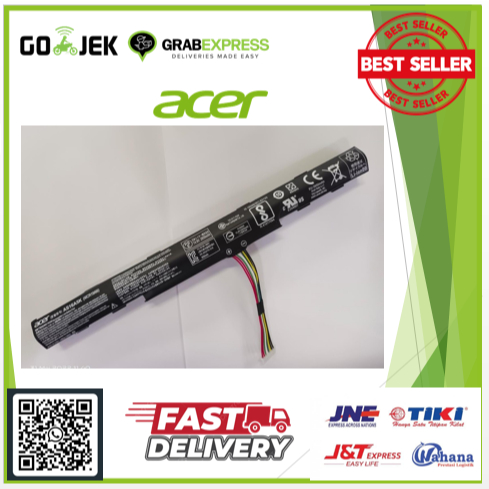 Baterai laptop acer aspire E5-475 E5-475G E5-476 E5-476G ES1-432 ori