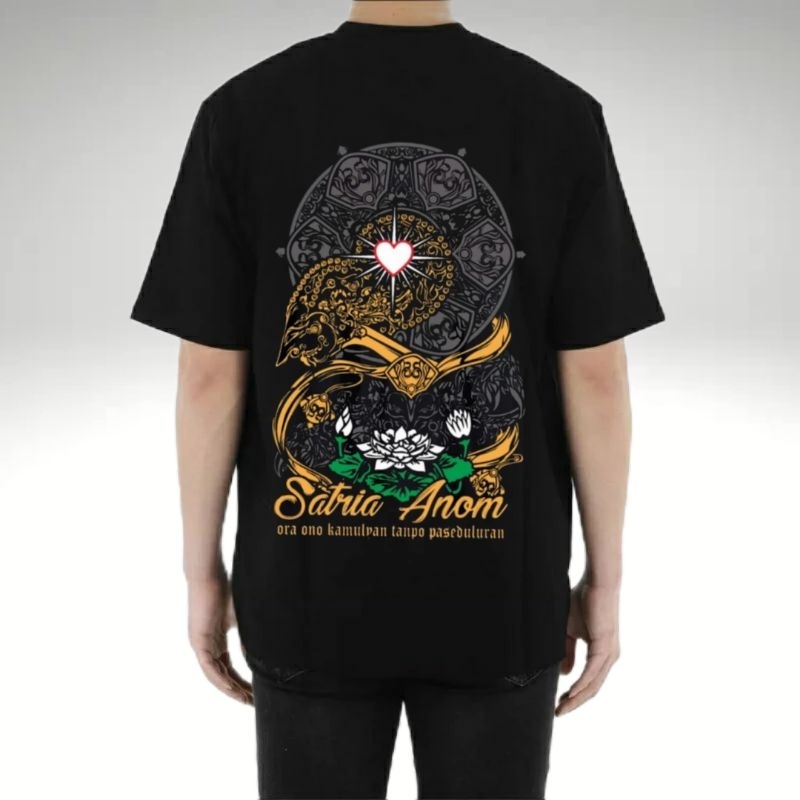 (Kode-01) Kaos Satria Anom Terate Putih