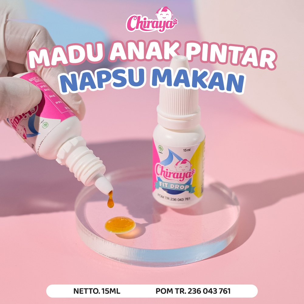 CHIRAYA FIT DROP VITAMIN ANAK BPOM 15ml - Penambah Nafsu Makan Anak Booster Bb Anak Lahap Makan