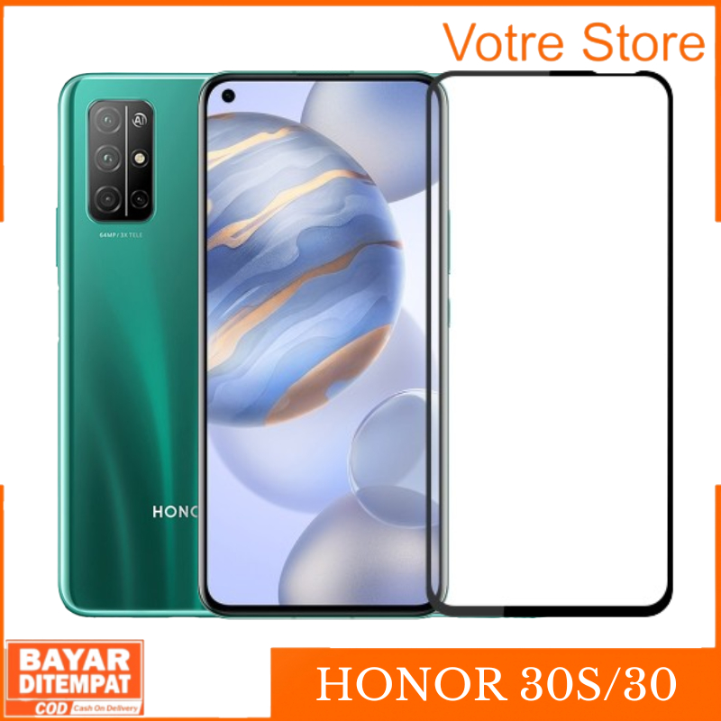Tempered Glass Full 9D Honor 30S 30 Tempered Glass Full Cover