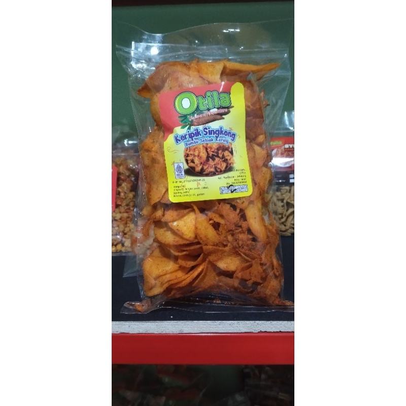 

oleh oleh jambi keripik singkong bumbu seblak kering