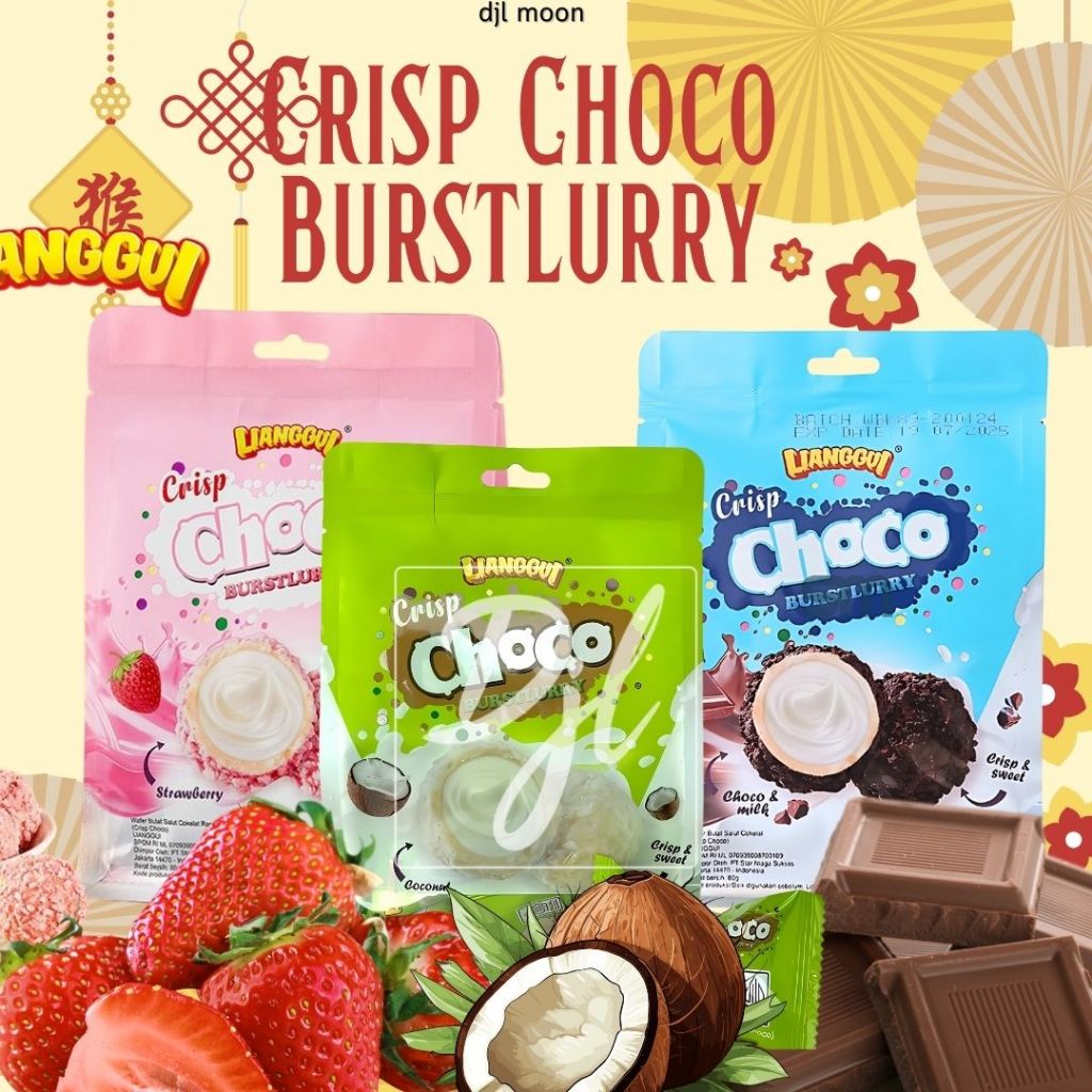 

Lianggui Crisp Choco Burstlurry 80g 1 Pouch