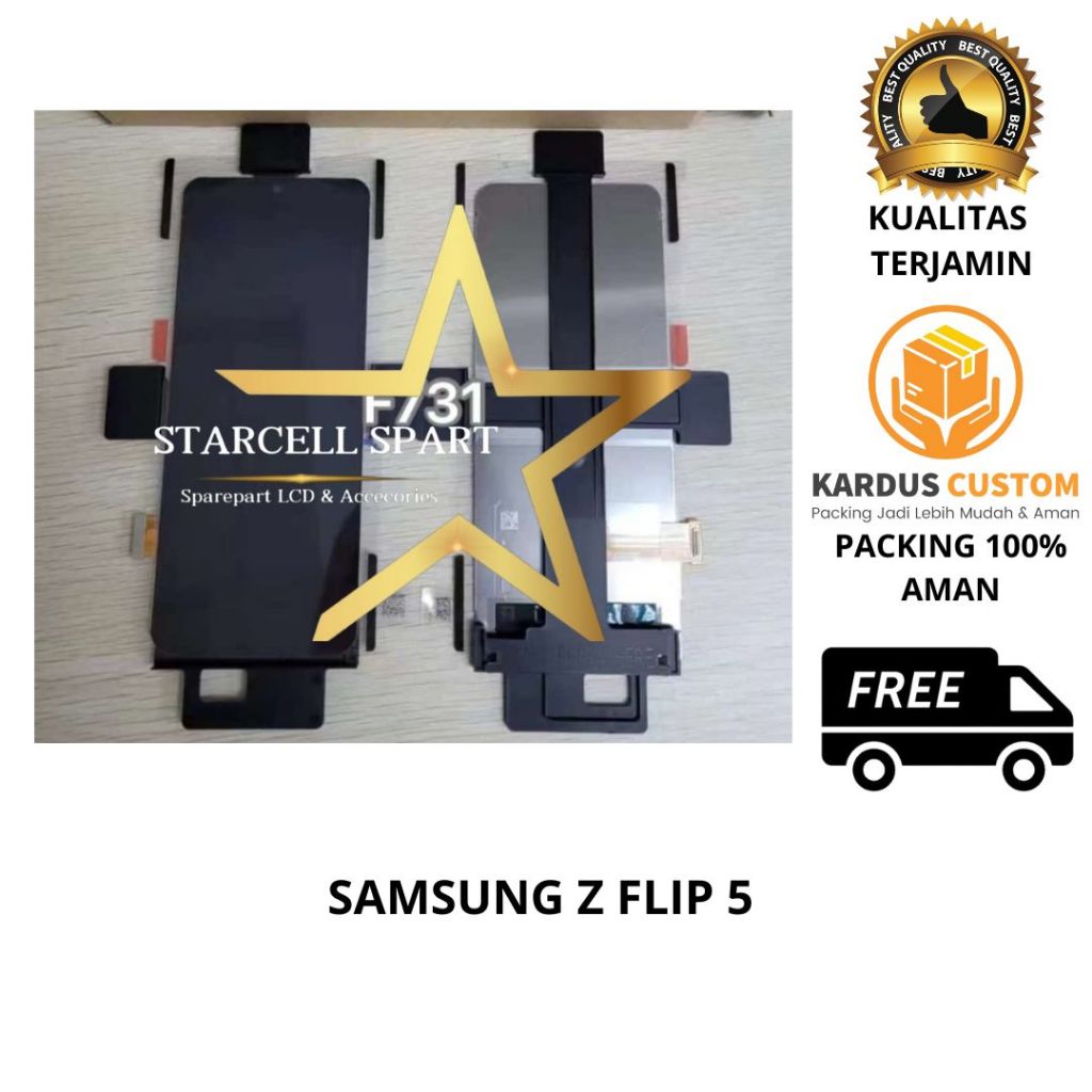 LCD + TOUCHSCREEN SAMSUNG Z FLIP 5 ORI 100% NEW