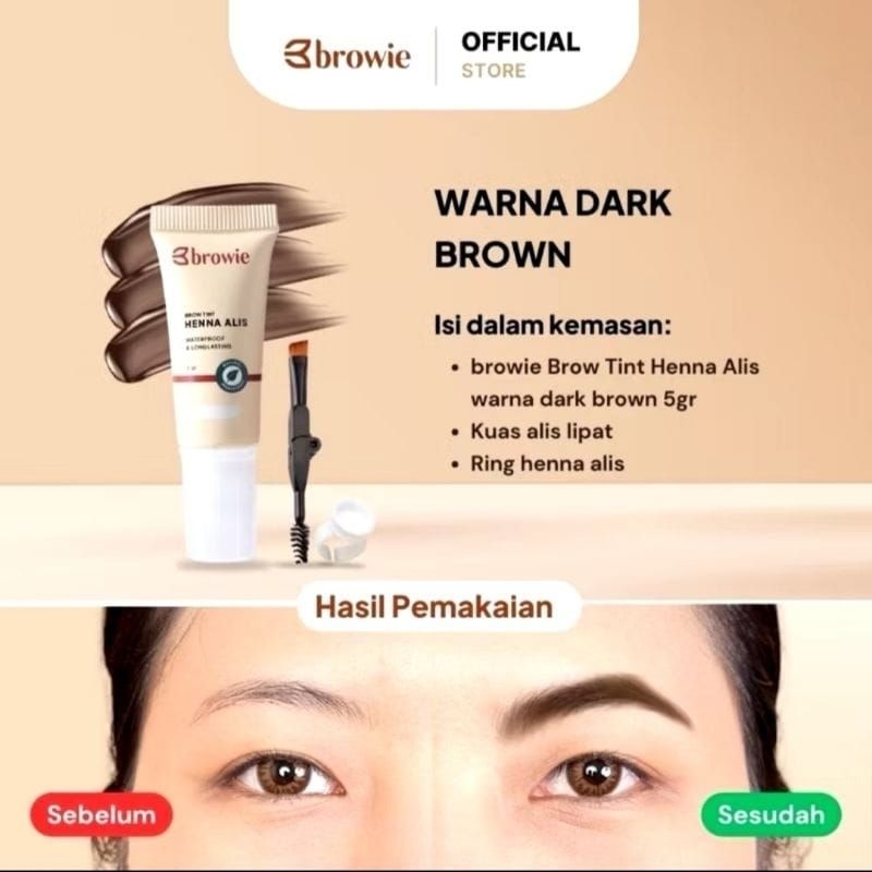 Browie Brow Tint Henna Alis Brown