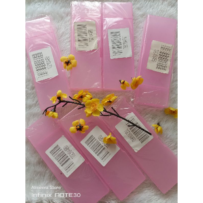 

Kotak Alat Tulis Polos Translucent Matte | Penyimpanan Tas Pena | Kotak Pensil Multifungsi | Stationary Box