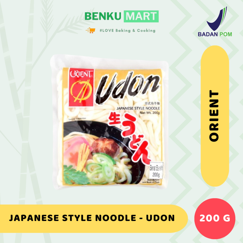 

Udon Orient Halal 200 Gr | Japanese Style Noodle