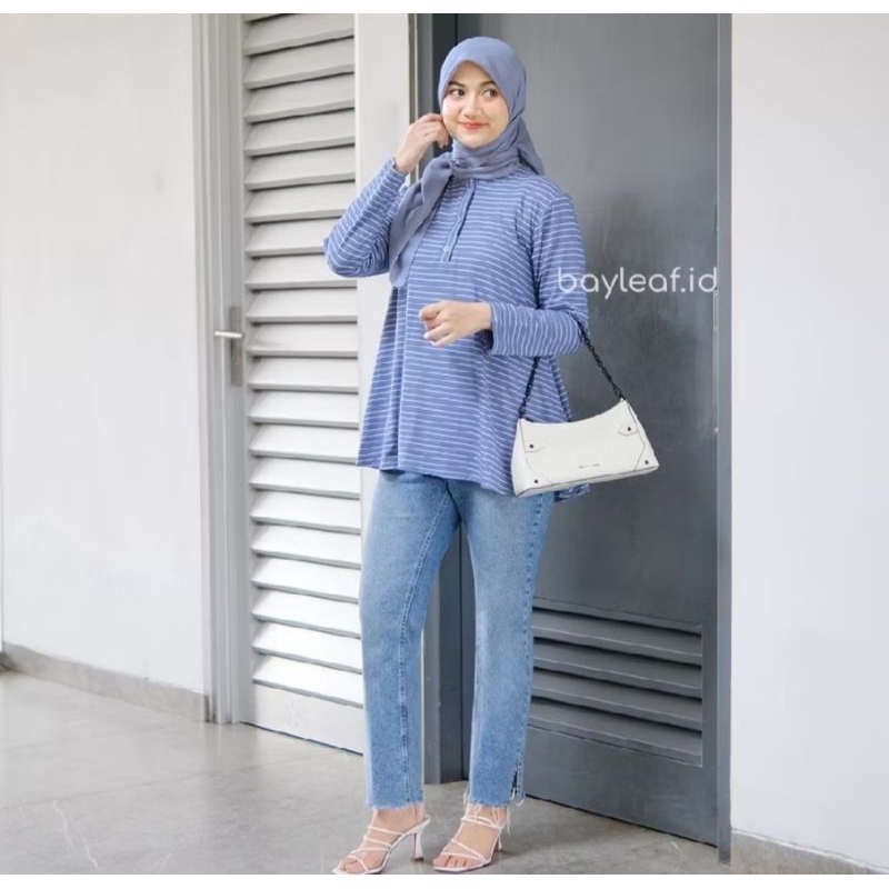 Bayleaf.id Sandra Striped Blouse