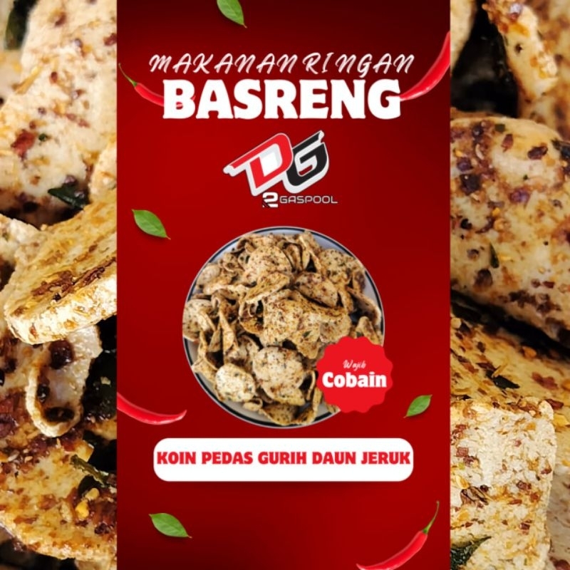 

BASRENG KOIN PEDAS GURIH DAUN JERUK