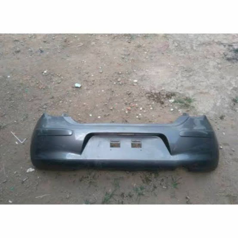 bemper belakang nissan march 2012