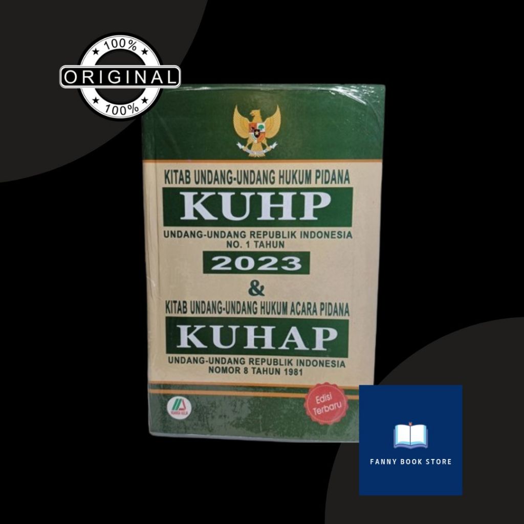 KUHP 2023 dan KUHAP edisi terbaru