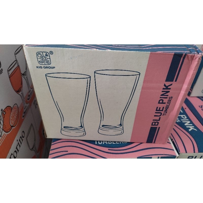 GELAS KACA SET ISI 6 PANJANG