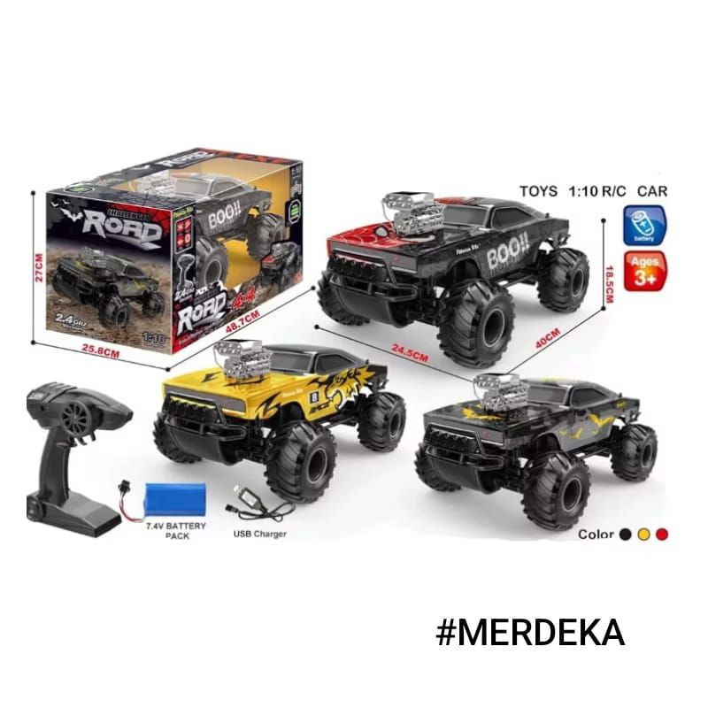 NEW RC SAND MONSTER BIG 1:10 MOBIL RC OFFROAD body viber