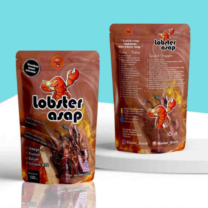 

Lobster Air Tawar Asap 100gr