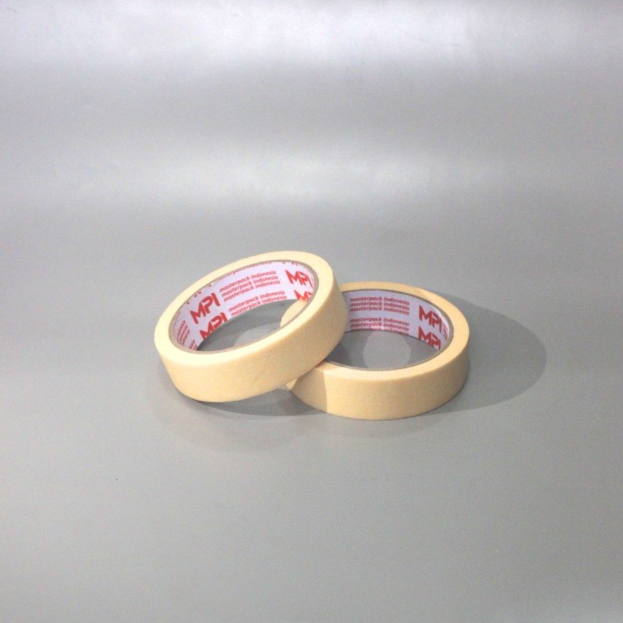 

[MSK 24mm x 12m] Masking Tape 24mm x 12 meter - Lakban Kertas 24mm x 12 meter MPI 1 Inch