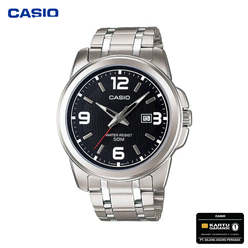JAM TANGAN CASIO PRIA CASIO MTP-1314D-1A/MTP1314D CASIO ORIGINAL