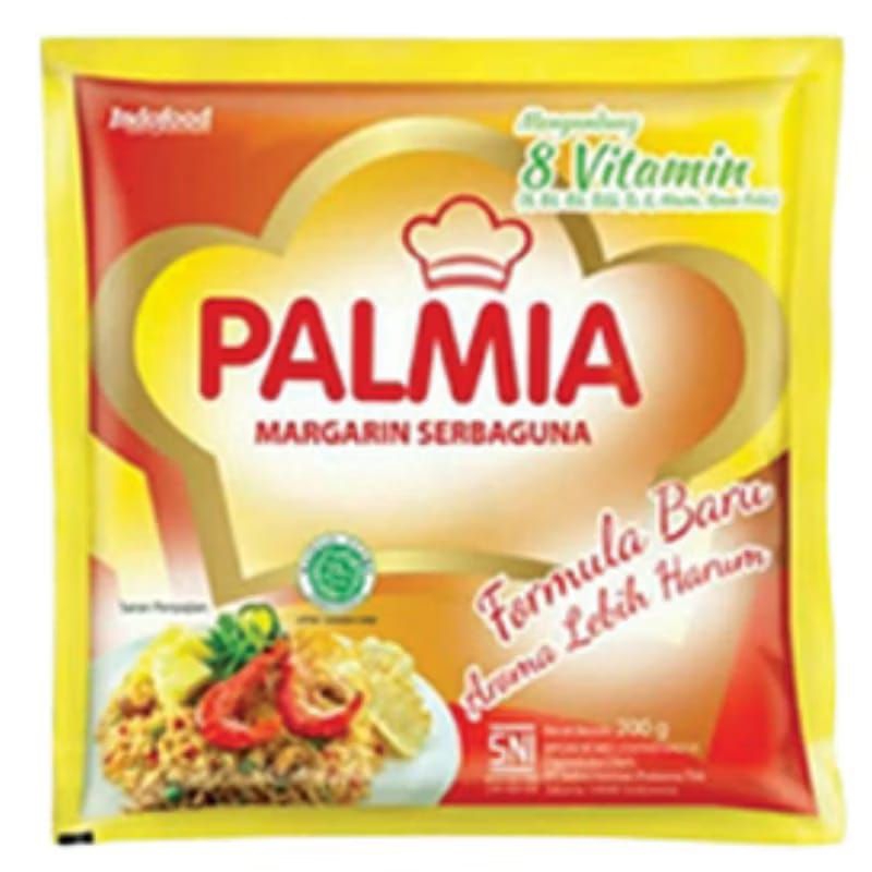 

palmia margarine kemasan 200 gr