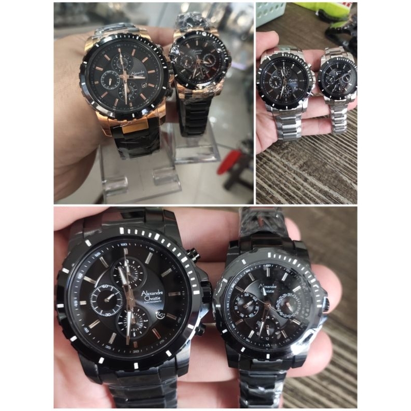 RB AC 6141 JAM TANGAN PRIA ALEXANDRE CHRISTIE AC6141 PRIA / AC 6141 / 6141 RANTAI ORIGINAL AC 6141