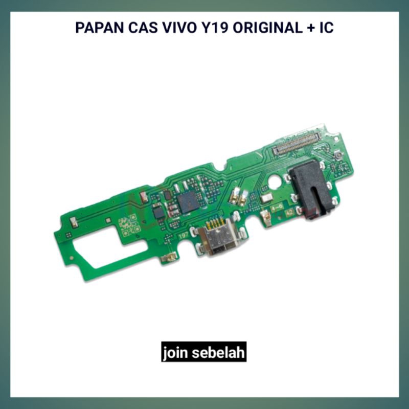 FLEXIBLE PAPAN KONEKTOR CAS VIVO Y19 ORI PLUS IC PCB CHARGER VIVO Y19 ORIGINAL