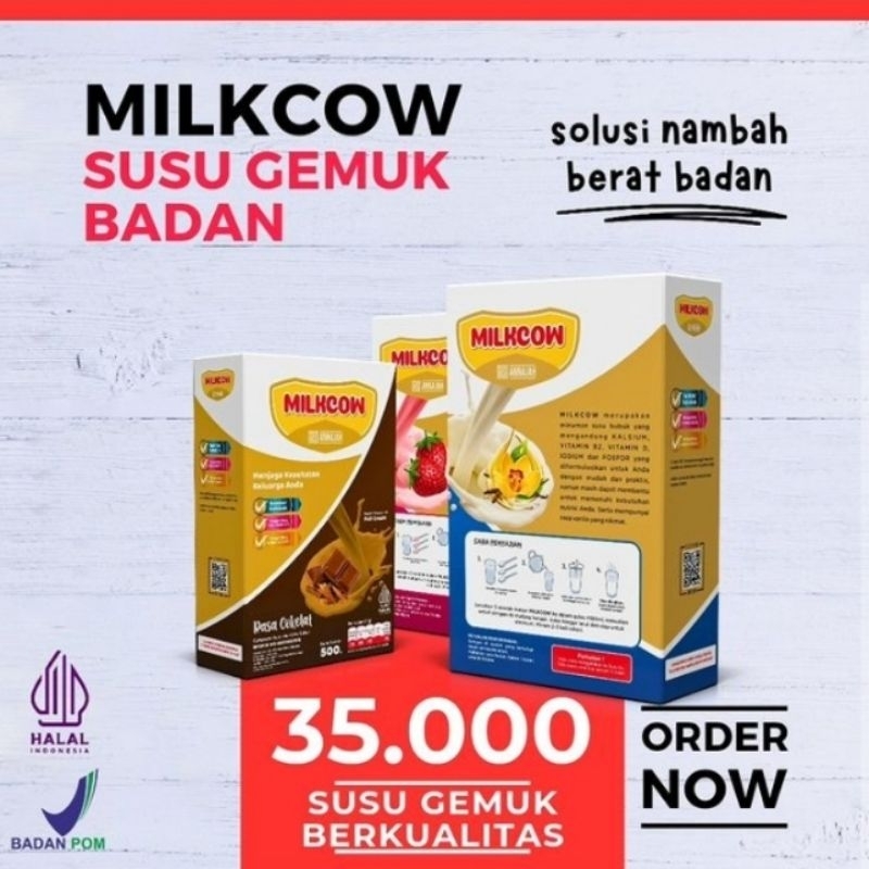 

MILKCOW Susu Gemuk Badan