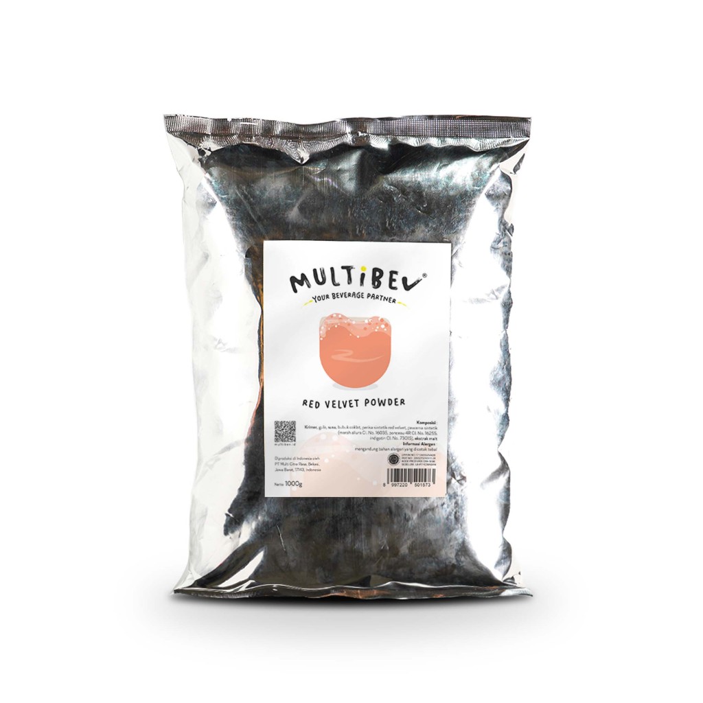 

Multibev Bubuk Minuman Red Velvet Premium Powder 1 Kg