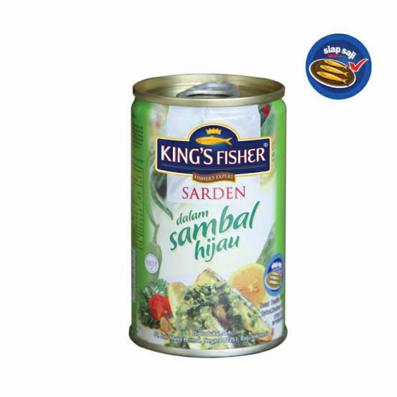 

King's Fisher Sarden Sambal Hijau 155 gr