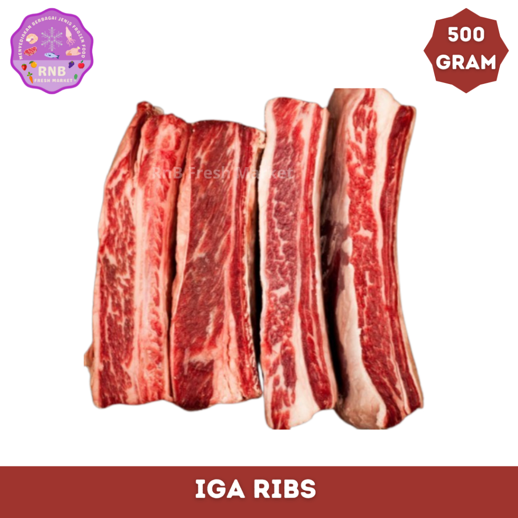 

Iga Ribs Netto 500 Gram