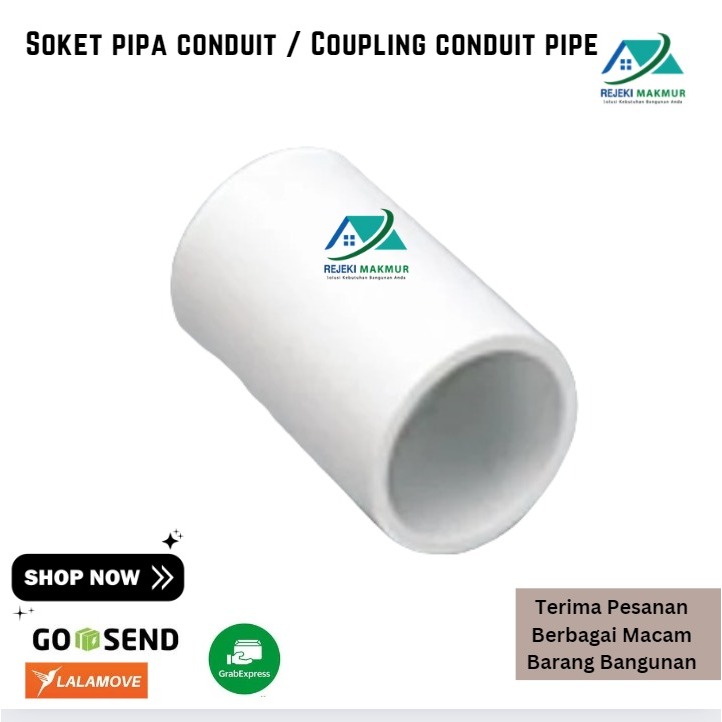 Soket pipa conduit / Coupling conduit pipe