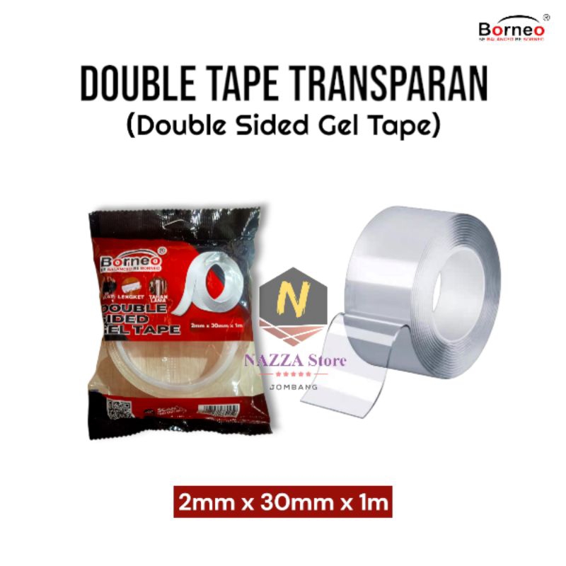 

Double Tape Nano Transparan Sided Gel Tape