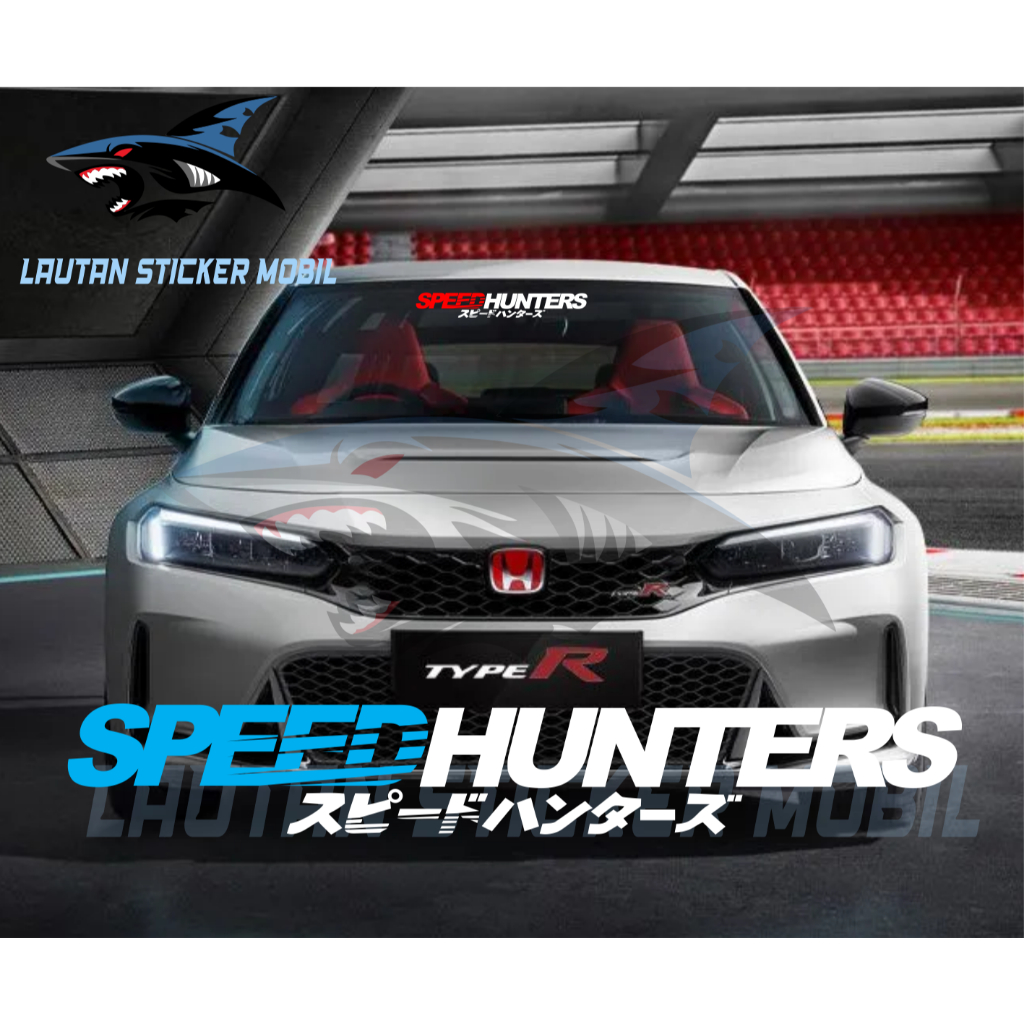 sticker kaca mobil speedhunters japan cutting Sticker kaca depan belakang mobil speedhunters japan