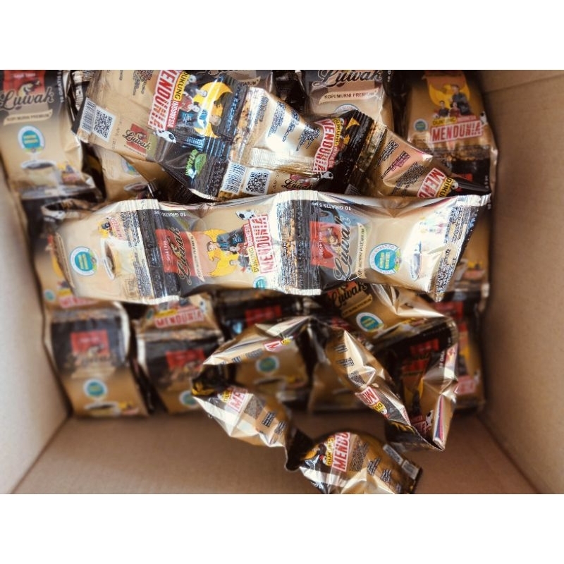 

kopi luwak renceng isi 6.5gX15