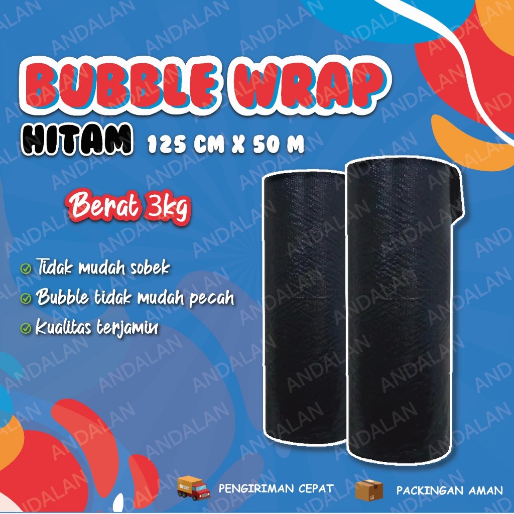 

Bubble Warp 125cm x 50m 3kg