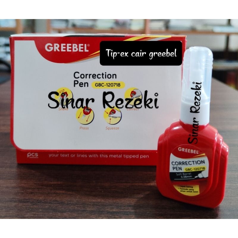 

1 buah!!GBC-120718!Tip-ex cair greebel/correction fluid greebel/tipex cair greebel