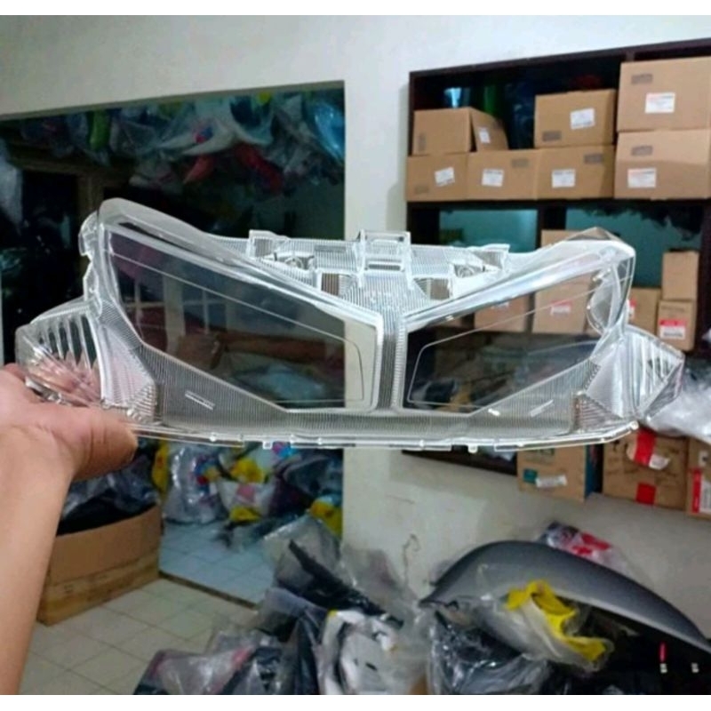 MIKA KACA LAMPU DEPAN AEROX 155
