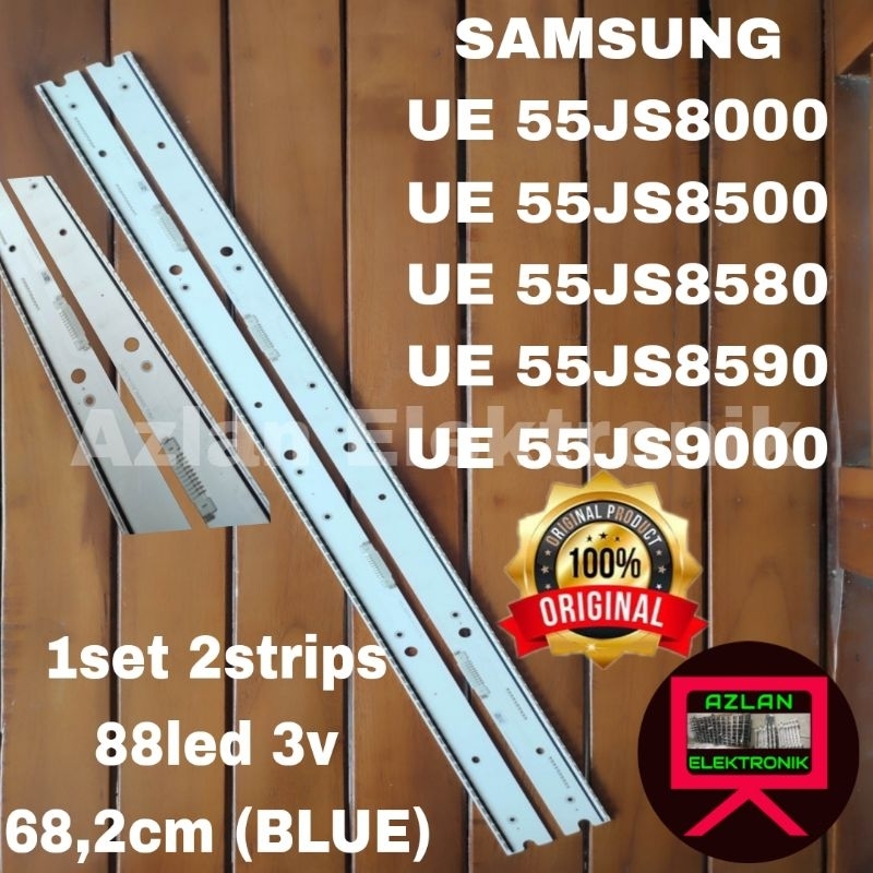 BACKLIGHT LED TV SAMSUNG 55JS8000 55JS9000 LAMPU BL 55JS BLUE LIGHT