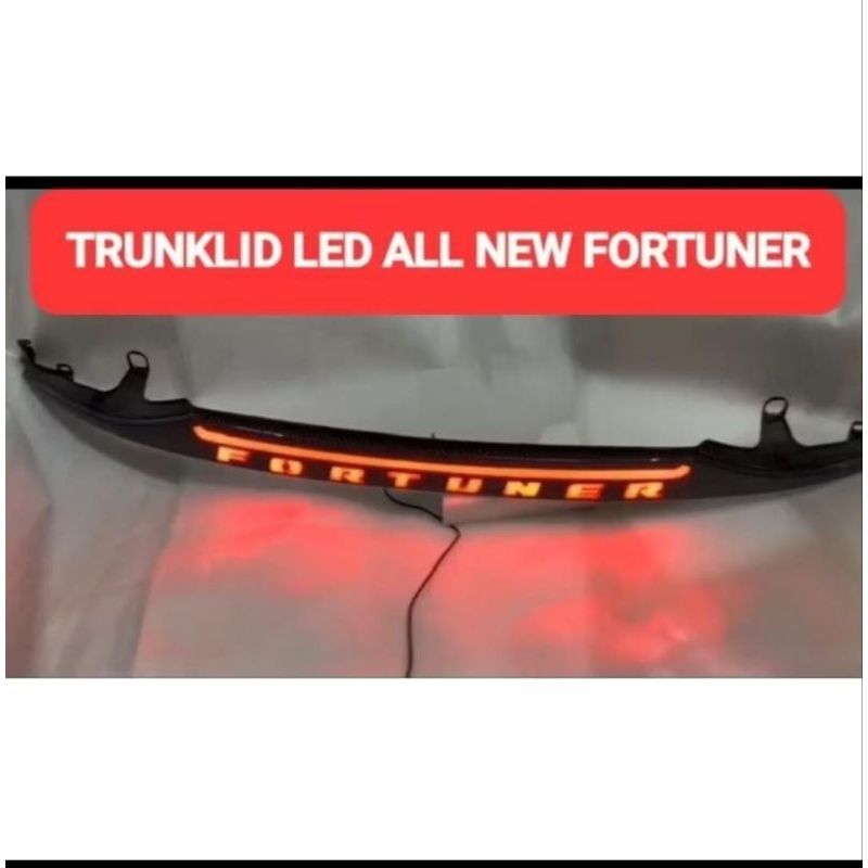 TRUNKLID LAMPU ALL NEW FORTUNER 2016-2023
