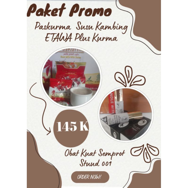 

PROMO PAKET HEMAT SUSU KAMBING ETAWA PASKURMA PLUS STU UD0 O1
