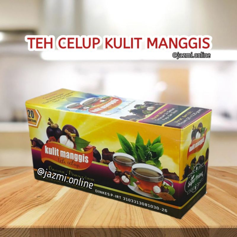 

TEH CELUP KULIT MANGGIS | 20 Kantong Teh | Teh Kesehatan