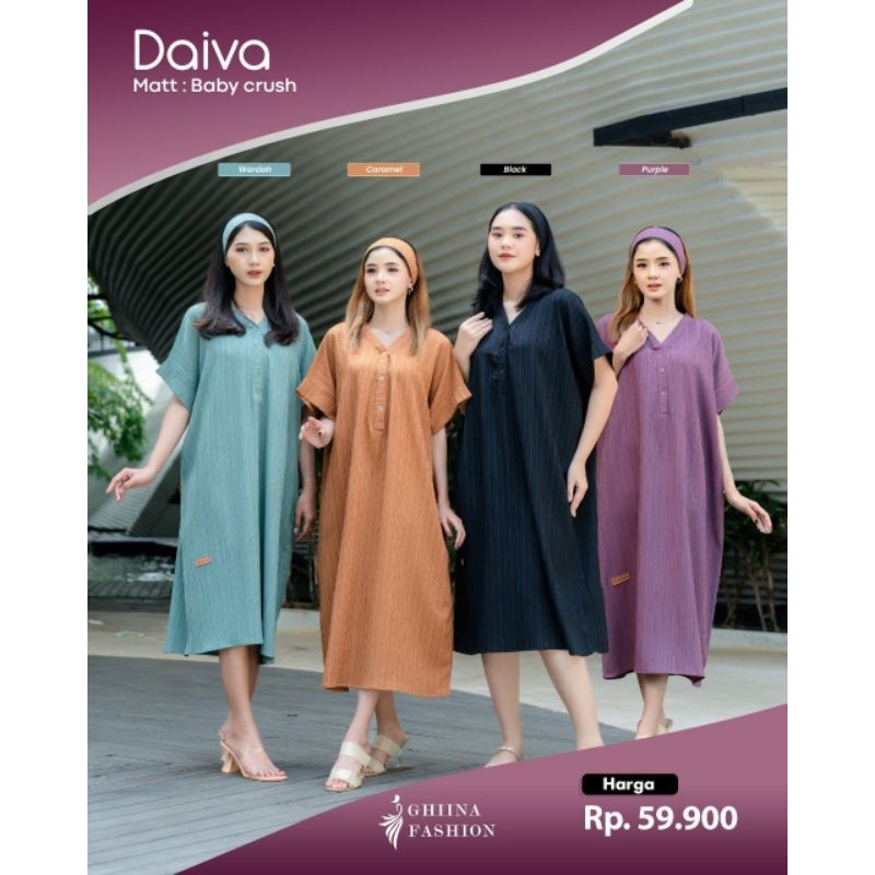 Daiva Daster // Daster Murah by Ghiina Fashion