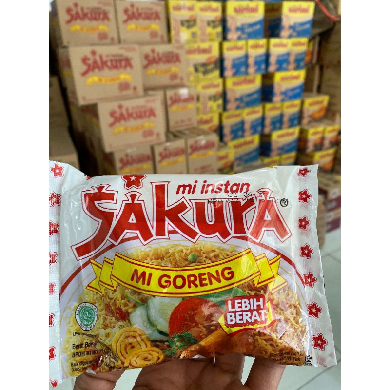 

1dus mie sakura goreng isi 40pcs