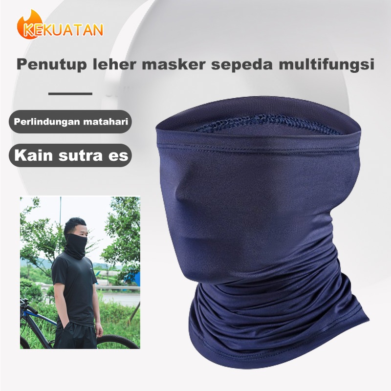 Syal berkendara dan syal leher multifungsi Syal pelindung sinar matahari sepeda motor