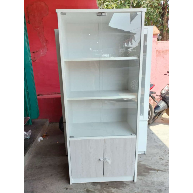 lemari hias 2 pintu