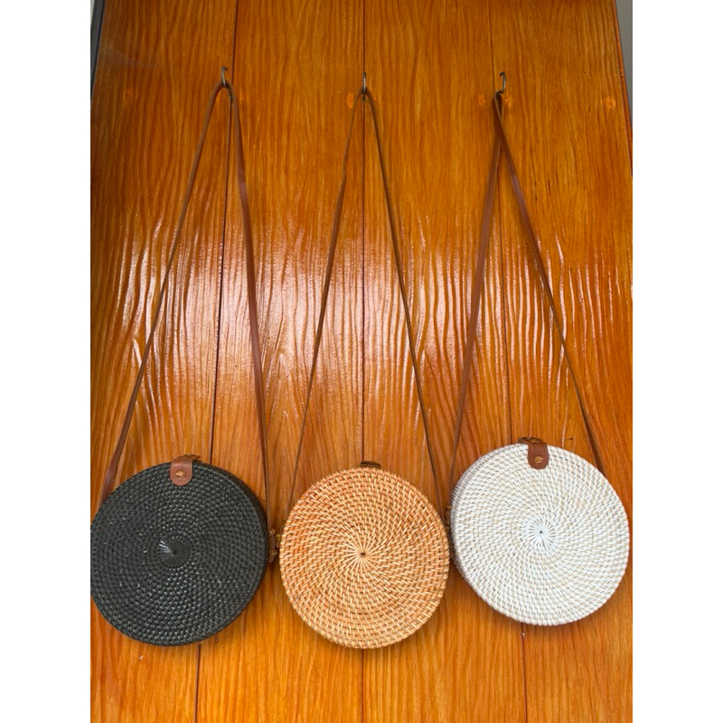 Tas Kerajinan Anyaman Rotan / Slingbag Rotan