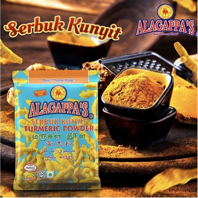 

Kunyit bubuk Alagappas 230g