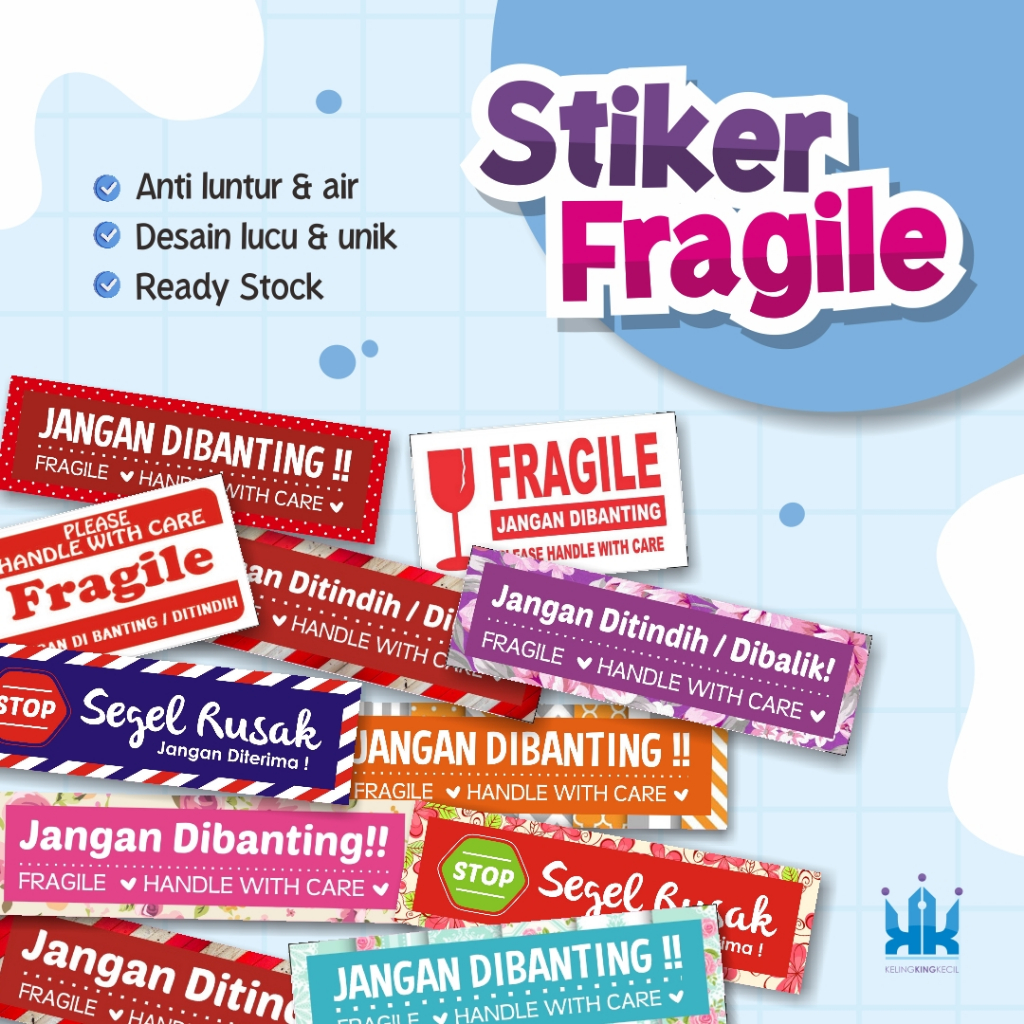 

STIKER FRAGILE - STIKER JANGAN DIBANTING - STIKER JANGAN DILEMPAR - STIKER JANGAN DITINDIH