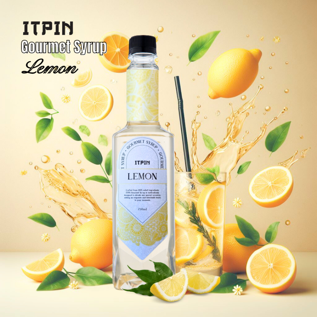 

Itpin Gourmet Syrup Lemon 750ml Itpin sirup kemasan 750 ml rasa lemon