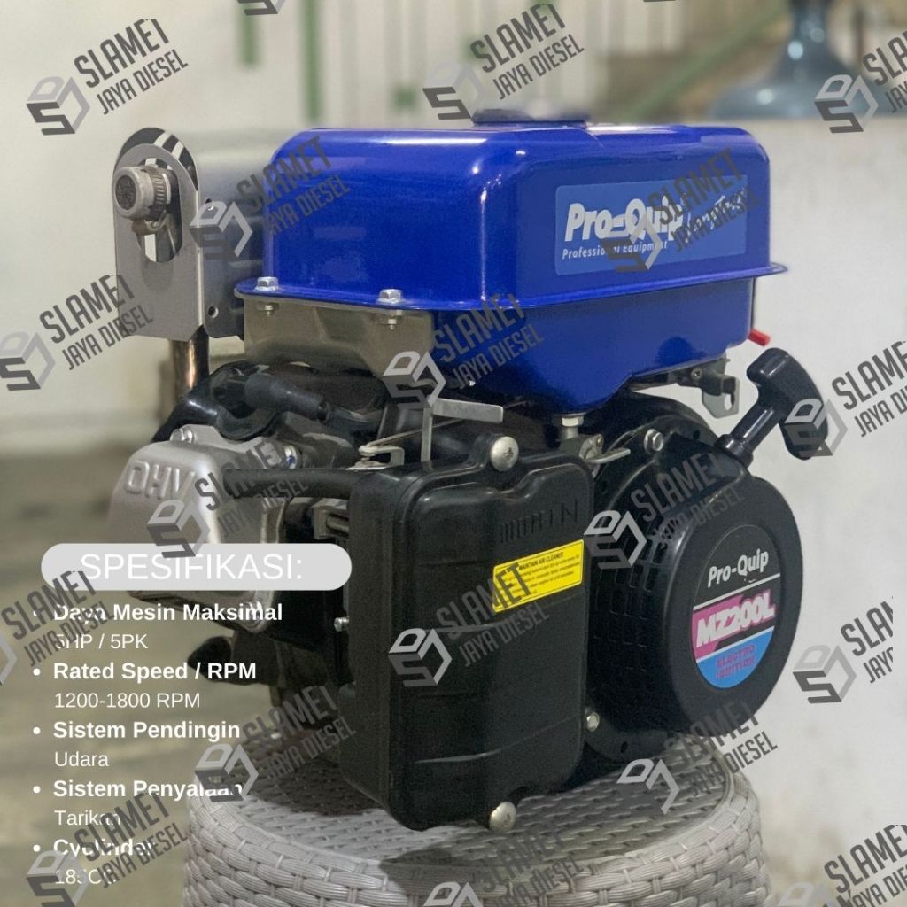 Engine Pro-Quip USA MZ200L - 5PK Putaran Lambat